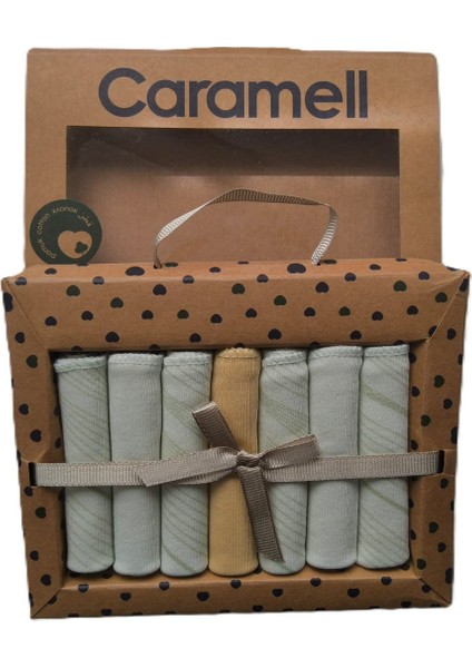 My Baby Kumsal Coton 7li Bebek Ağız Silme Mendili Yeni Sezon Güzel Bebeğim Çeşitli Renkler 2083