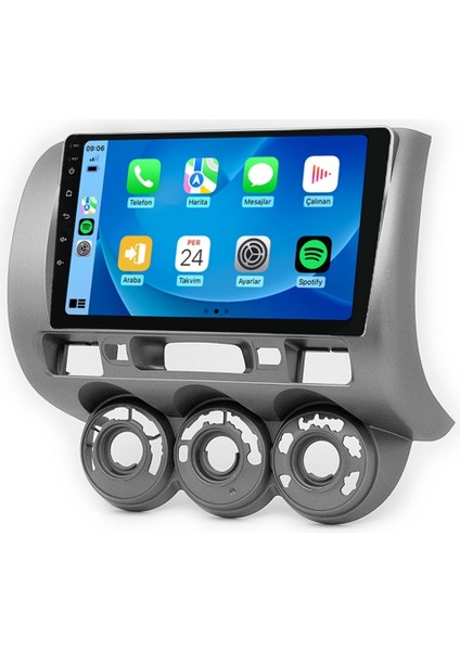 M-T-C 632 Serisi Honda Jazz City 2002-2008 6+64GB Multimedya Teyp