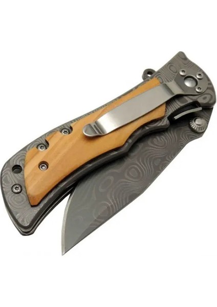 Browning 2-32 Damascus Çakı 20 cm Manuel, Kemerlikli fiyatları