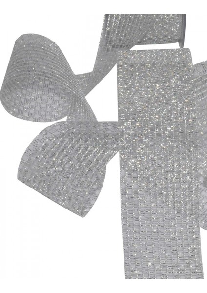 File Sim Kurdele 25 mm Gümüş 5 Metre