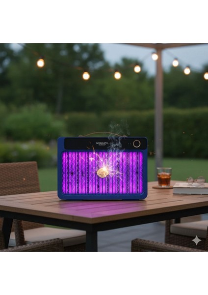 4000MAH Şarj Edilebilir Kablosuz 3000V Yüksek Güçlü Elektrikli Sivrisinek Öldürücü Sivrisinek Öldürme Lambası,sinek Kıran BG-009 2000 Mah