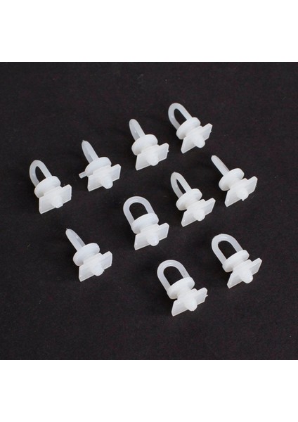 Loren Perde Düğmesi 10 adet Dikdörtgen Tabanlı