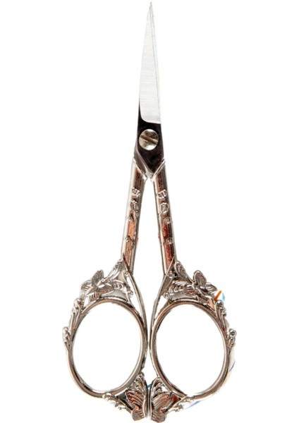 Nakış Makası Gümüş Saplı Dekoratif Makas Model 3