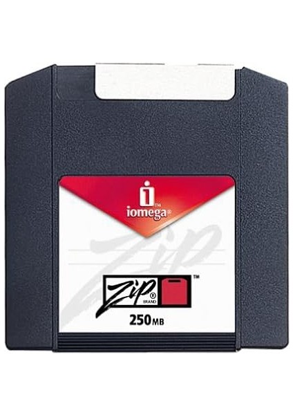 Pc Formatlı 250 MB Zip Diskler 4'lü Paket