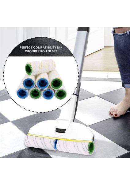 Karcher Fc7 Fc5 Fc3 FC3D Zemin Temizleyici Için 8 Parçalı Silindir Seti (Yurt Dışından) fırsatları