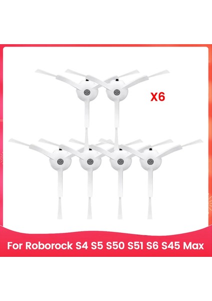 Roborock S4 S5 S50 S51 S6 Elektrikli Süpürge Aksesuarları Için Yan Fırça (Yurt Dışından)