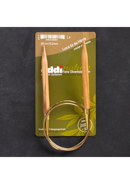 Addi Olive Wood 9 mm 80 cm Zeytin Ağacı Misinalı Ö