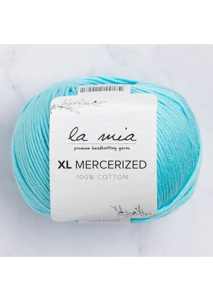 La Mia Xl Mercerized Cam Göbeği El Örgü Ipi - 123 - 33766
