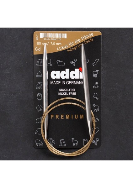 Addi 7mm 80cm Klasik Misinalı Şiş- 105-7