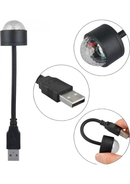 İEG® USB Sese Duyarlı 8 Farklı Mod Işıklı LED Atmosfer Işığı – Ambiyans Aydınlatması modelleri