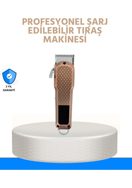 Bfs Erkek Bakım Makinesi – LCD Ekranlı 7000RPM Şarjlı Saç ve Sakal Kesme Cihazı