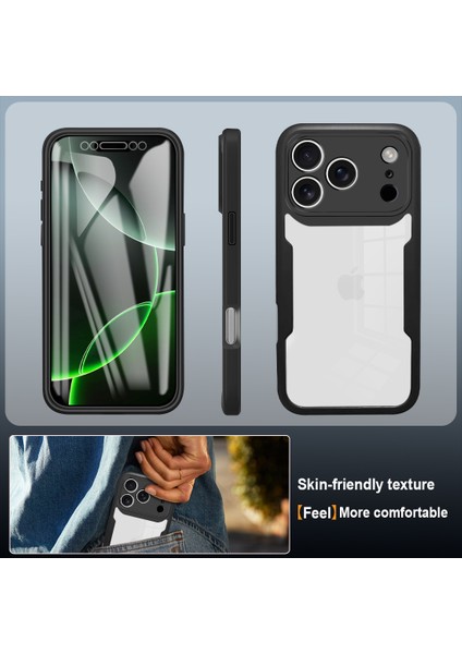 iPhone 17 Pro Için Koruyucu Kılıf, Dahili Ekran Koruyucu, 360 Derece Tam Koruma, Mavi Telefon Kılıfı (Yurt Dışından) fiyatları