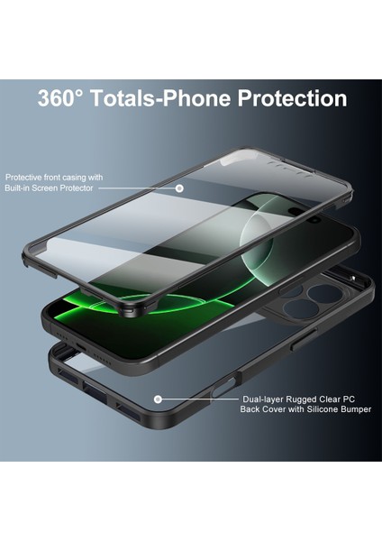 iPhone 17 Pro Için Koruyucu Kılıf, Dahili Ekran Koruyucu, 360 Derece Tam Koruma, Mavi Telefon Kılıfı (Yurt Dışından) modelleri