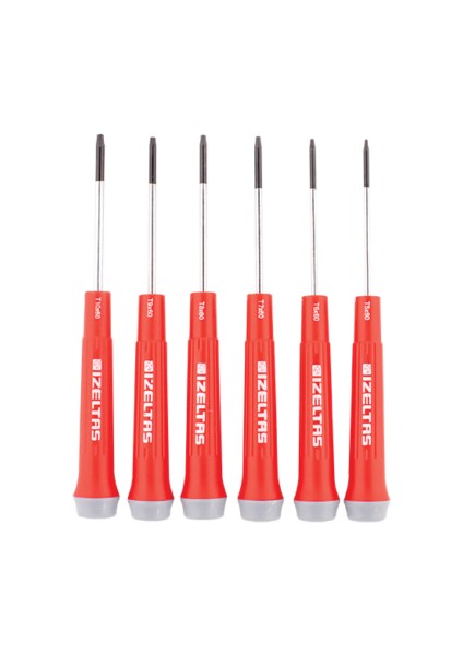 Elektronikçi Tip (Klemens) Torx Uçlu Tornavida Takımı (6 Parça) 4530 00 1006
