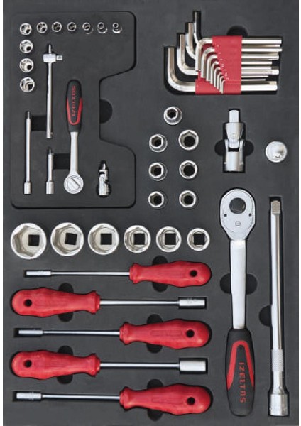 Trend Serisi Takım Dolabı 7 Çekmeceli - Dolu (93 Parça) 8244 00 7096 modelleri