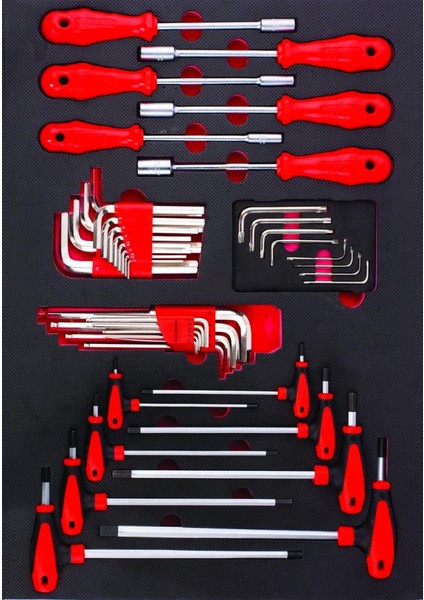 Premium Serisi Takım Dolabı 7 Çekmeceli - Dolu (250 Parça) 8245 00 7096 indirimleri