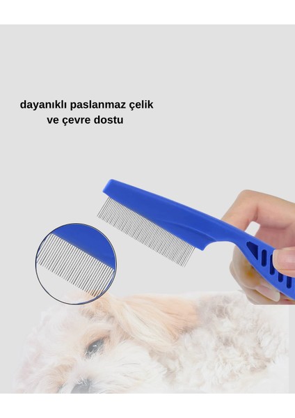 Evcil Hayvan Tüy Bakım Seti – 4’lü Paslanmaz Çelik ve Eco Plastik, Kolay Temizlenebilir ve Dayanıklı indirimleri