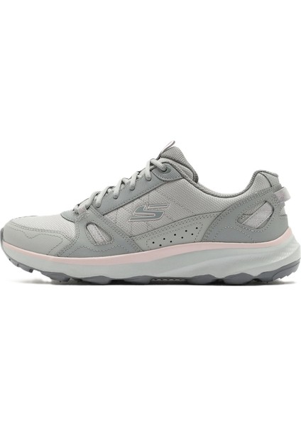 Ridge Oak-Gateway Leather Memory Foam Trail Womens Outdoor Shoes Hakiki Deri Hafızalı Taban Kadın Doğa Yürüyüş Ayakkabısı Gri