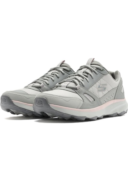 Ridge Oak-Gateway Leather Memory Foam Trail Womens Outdoor Shoes Hakiki Deri Hafızalı Taban Kadın Doğa Yürüyüş Ayakkabısı Gri modelleri