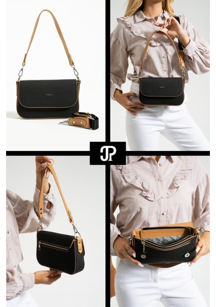 Orijinal Just Polo Collection Mini Özel Tasarım Lüks Yumuşak Deri Çapraz Askılı Omuz Çantası