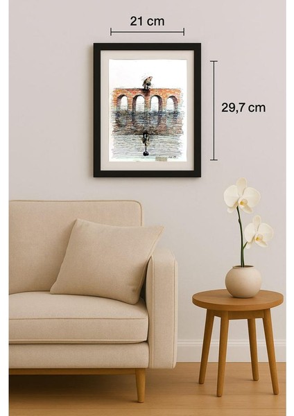 Viacheslav Bibishel 29X21CM Orijinal Karikatür Tablo fiyatları