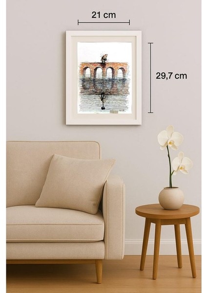 Viacheslav Bibishel 29X21CM Orijinal Karikatür Tablo indirimleri