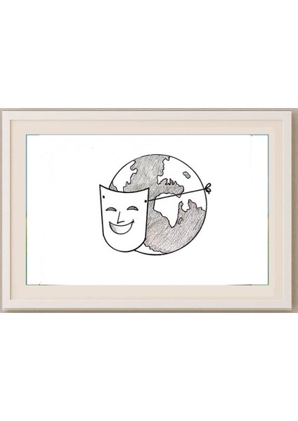 Aleksandar Daskalovic 29X21CM Orijinal Karikatür Tablo fırsatları