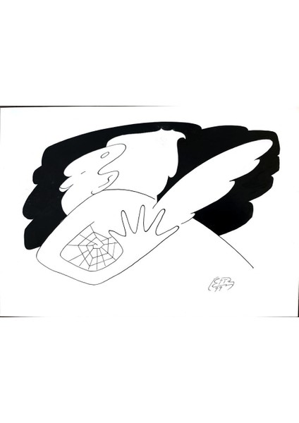 Vitalij Koryako 29X21CM Orijinal Karikatür Tablo modelleri