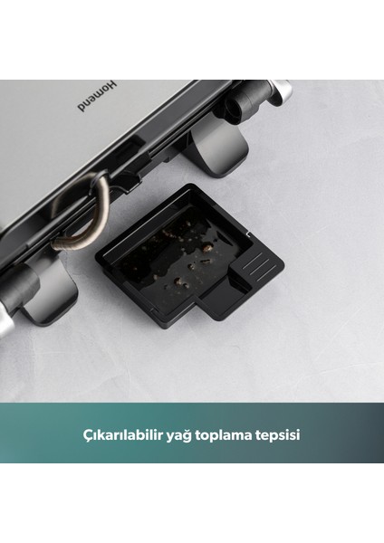 Grilliant Döküm Plakalı Tost ve Izgara Makinesi Inox 2000 W fırsatları