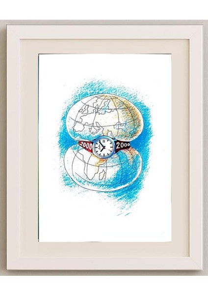 Wolfgang Schlegel 29X21CM Orijinal Karikatür Tablo fırsatları