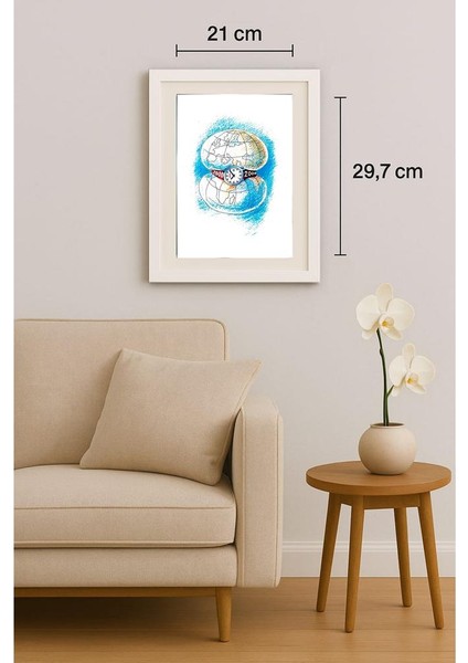 Wolfgang Schlegel 29X21CM Orijinal Karikatür Tablo indirimleri