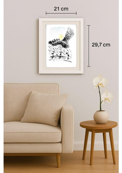 Boris Erenburg 29X21CM Orijinal Karikatür Tablo indirimleri