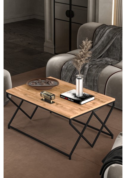 Orta Sehpa ve Zigon Yan Sehpa Flora Set Bendir