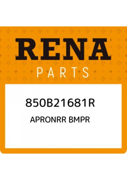 Captur Arka Tampon 2017- Oem No (850B21681R)