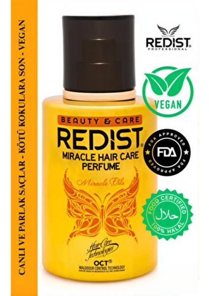 Miracle Oils Saç Parfümü Günlük Kullanıma Uygun 50 ml Doğal Sprey fırsatları