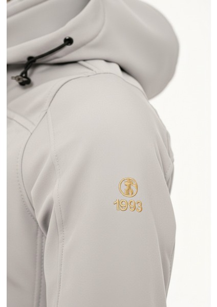 Kürklü Su ve Rüzgar Geçirmez Beyaz Softshell Kışlık Erkek Mont fırsatları