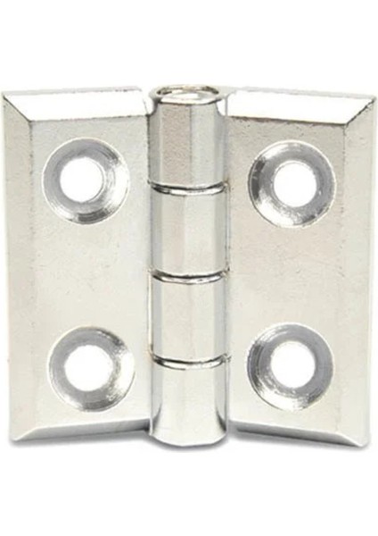 Metal 40X40 Krom Yaprak Menteşe / Pano Menteşesi (Zamak) | Dayanıklı, Paslanmaz ve Endüstriyel Kullanıma Uygun