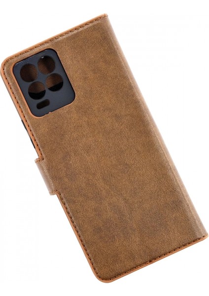 Realme 8 Pro Kılıf Trend S Plus Kapaklı Kılıf - Taba (K95) fiyatları