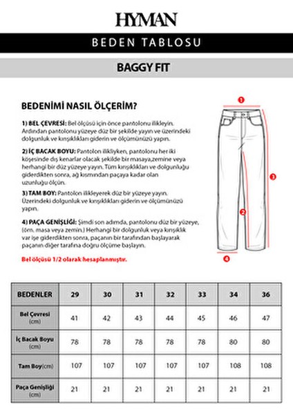 Erkek Baggy Jean Pantolon Yüksek Bel Gri Denim Bol Kesim Günlük Kullanım İçin