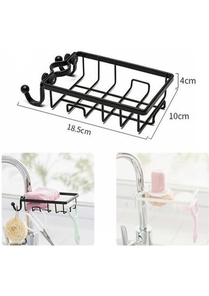 Paslanmaz Çelik Mutfak Banyo Musluğuna Sabitlenebilir Sabunluk modelleri