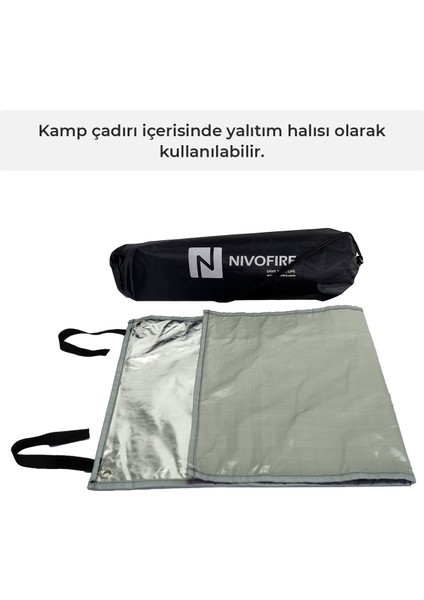 Soba Arkası Yanmaz Mat 50cm x 50cm fırsatları