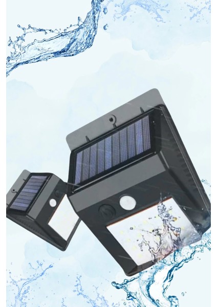 Bfs Güneş Enerjili Sensörlü Duvar Lambası Bahçe Lamba Suya Dayanıklı Bahçe Aydınlatma fırsatları