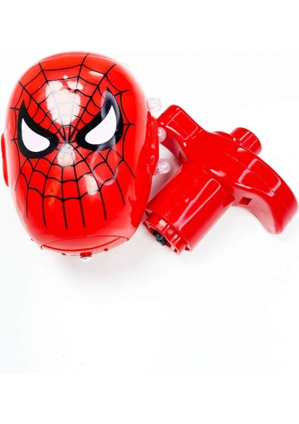 Işıklı Müzikli Örümcek Desenli Topaç 12X7 cm