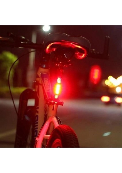 İEG® Usb Şarj Edilebilir Parlak Bisiklet Led Lamba Su Geçirmez Güvenlik Uyarı Arka Lamba Işığı fiyatları