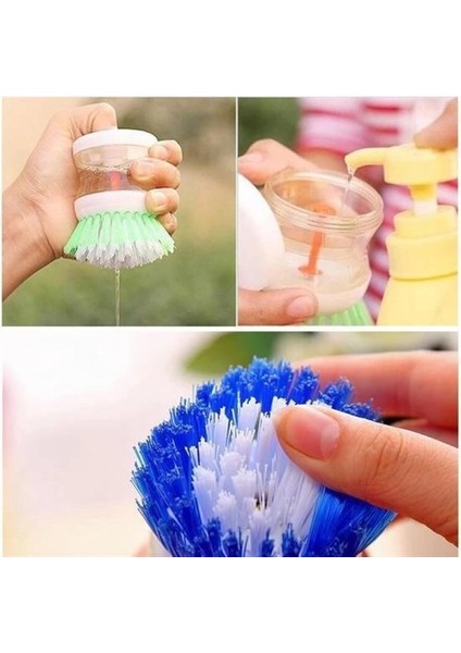 İEG® Deterjan Hazneli Kolay Bulaşık Yıkama Fırçası Bulaşık Sünger fiyatları