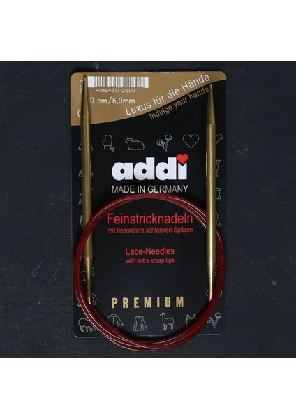 Addi 6 mm 120 cm Misinalı Dantel Şişi - 755-7