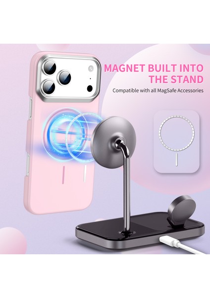 iPhone 17 Pro Için Manyetik Kılıf, Magsafe ile Uyumlu, Ince Sert Pc Mat Telefon Kılıfı, Açık Yeşil (Yurt Dışından) fiyatları