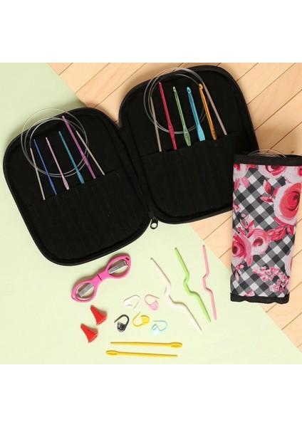 Loren Çantalı Tığ ve Örgü Aksesuarları Seti fiyatları