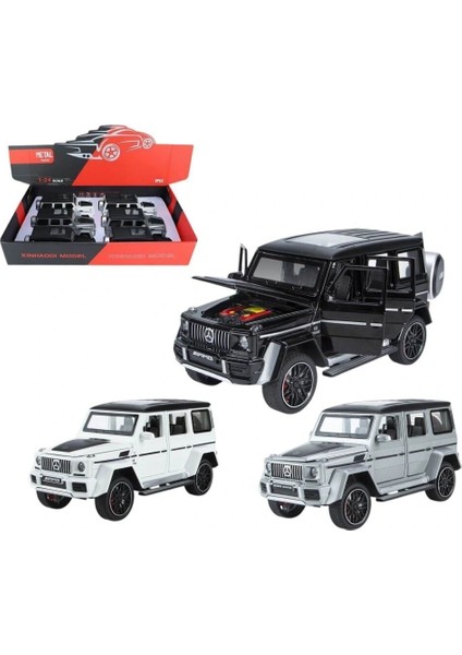 XHD-B2425 -Vardem Çek Bırak Şıklı ve Sesli Kapıları Açılan G Jeep 1:24 modelleri