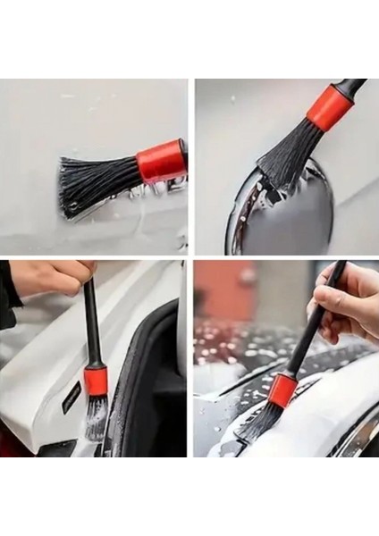 5’li Çok Amaçlı Araç İçi ve Dış Yüzey Temizlik & Detaylandırma Fırça Seti indirimleri